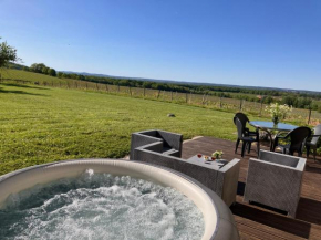 Périgourdine avec spa et vue